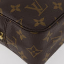 LOUIS VUITTON Monogram Trousse Toilette 23 Clutch Bag M47524 LV Auth YKZ1051A-7