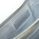 CHANEL Chain Boy Chanel Bag Patent leather White Silver CC Auth YKZ1054A-10