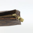 LOUIS VUITTON Damier Ebene Poche Toilette 15 Pouch N47548 LV Auth YKZ1056-12
