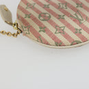 LOUIS VUITTON Mini Lin Croisette Porte Monnaie Ron Coin M95499 LV Auth YKZ1059A-14