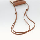 CELINE Macadam Canvas Shoulder Pouch Bag PVC Leather White Auth YKZ1061M-7