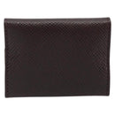 LOUIS VUITTON Taiga Buton De Manchette Cuffs Ag925 Black Silver LV Auth YKZ1063-2
