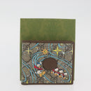 GUCCI Disney Collaboration Donald GG Supreme Wallet PVC 647937 Auth YKZ1064M-12