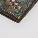 GUCCI Disney Collaboration Donald GG Supreme Wallet PVC 647937 Auth YKZ1064M-14
