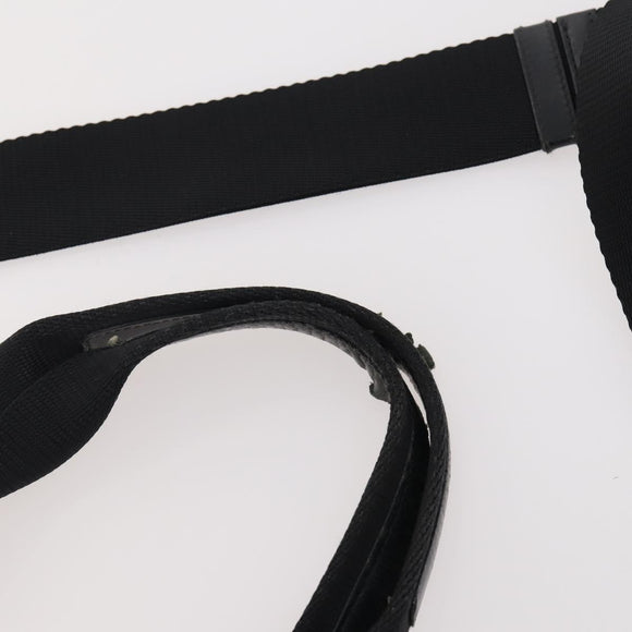 PRADA Shoulder Bag Nylon 2 Set Black Auth YKZ1068