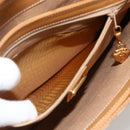 GUCCI Micro GG Supreme Hand Bag PVC Beige Gold 000 46 4857 Auth YKZ1075-11