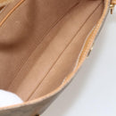 GUCCI Micro GG Supreme Hand Bag PVC Beige Gold 000 46 4857 Auth YKZ1075-22