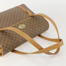 GUCCI Micro GG Supreme Hand Bag PVC Beige Gold 000 46 4857 Auth YKZ1075-7