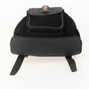 GUCCI Bamboo Backpack Suede Black Gold 003 1998 0030 Auth YKZ1078-11