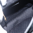 GUCCI Bamboo Backpack Suede Black Gold 003 1998 0030 Auth YKZ1078-18
