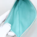 TIFFANY&Co. Reversible Tote Bag Leather Silver Auth YKZ1080-21