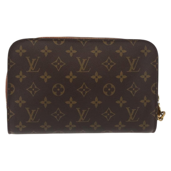LOUIS VUITTON Monogram Orsay Clutch Bag M51790 LV Auth YKZ1083