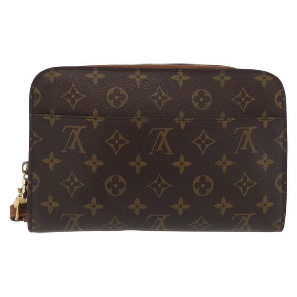 LOUIS VUITTON Monogram Orsay Clutch Bag M51790 LV Auth YKZ1083