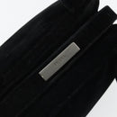 PRADA Hand Bag Velor Black Auth YKZ1084-17
