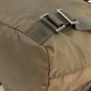 PRADA Backpack Nylon Khaki Silver Auth YKZ1086-17