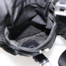 PRADA Backpack Nylon Black Silver Auth YKZ1087-27