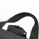 PRADA Backpack Nylon Black Silver Auth YKZ1087-14