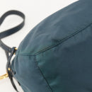PRADA Shoulder Bag Nylon Green Gold Auth YKZ1088-17