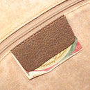 GUCCI GG Supreme Web Sherry Line Hand Bag PVC Beige Gold 41 02 039 Auth YKZ1091-16