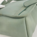 Coach Backpack Leather Green Gold Auth YKZ1093A-18