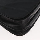 PRADA Shoulder Bag Nylon Black Silver Auth YKZ1095A-9