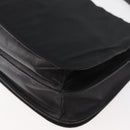 PRADA Shoulder Bag Nylon Black Silver Auth YKZ1095A-16