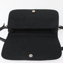 PRADA Shoulder Bag Nylon Black Silver Auth YKZ1095A-10