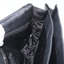 PRADA Shoulder Bag Nylon Black Silver Auth YKZ1095A-19