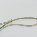 FENDI Zucca Canvas Mamma Baguette Shoulder Bag Blue Gold Auth YKZ1096V-8