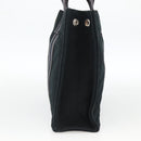 HERMES Fourre Tout PM Hand Bag Canvas Black Silver Auth YKZ1099-4