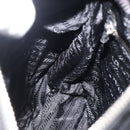 PRADA Shoulder Bag Nylon Black Silver Auth YKZ1103-21