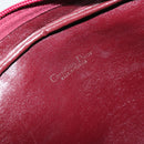 Christian Dior Trotter Canvas Schoudertas Rood Goud Authentiek YKZ1108-11