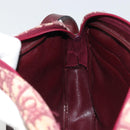 Christian Dior Trotter Canvas Schoudertas Rood Goud Authentiek YKZ1108-18