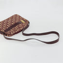 Christian Dior Trotter Canvas Schoudertas Rood Goud Authentiek YKZ1108-7