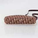 Christian Dior Trotter Canvas Schoudertas Rood Goud Authentiek YKZ1108-5