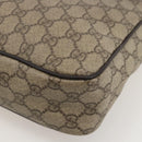 GUCCI GG Supreme Shoulder Bag PVC Beige Gold 201448 Auth YKZ1110-17