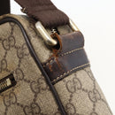 GUCCI GG Supreme Shoulder Bag PVC Beige Gold 201448 Auth YKZ1110-7