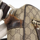 GUCCI GG Supreme Shoulder Bag PVC Beige Gold 201448 Auth YKZ1110-8