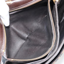 FENDI Zucca Canvas Shoulder Bag Black Brown Auth YKZ1111-23