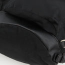 PRADA Backpack Nylon Black Silver Auth YKZ1112-15