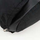 PRADA Backpack Nylon Black Silver Auth YKZ1112-16