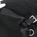 PRADA Backpack Nylon Black Silver Auth YKZ1112-17