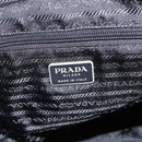 PRADA Backpack Nylon Black Silver Auth YKZ1112-21