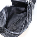 PRADA Backpack Nylon Black Silver Auth YKZ1112-26