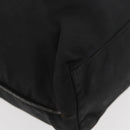 PRADA Tote Bag Nylon Zwart Zilver Auth YKZ1116-15