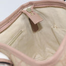 GUCCI GG Supreme Tote Bag PVC Beige Gold 353440 Auth YKZ112-19