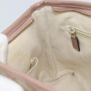 GUCCI GG Supreme Tote Bag PVC Beige Gold 353440 Auth YKZ112-20