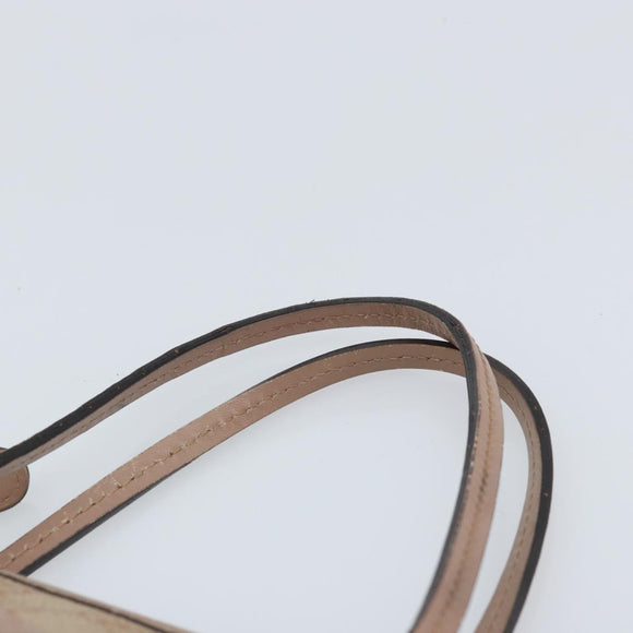 GUCCI GG Supreme Tote Bag PVC Beige Gold 353440 Auth YKZ112