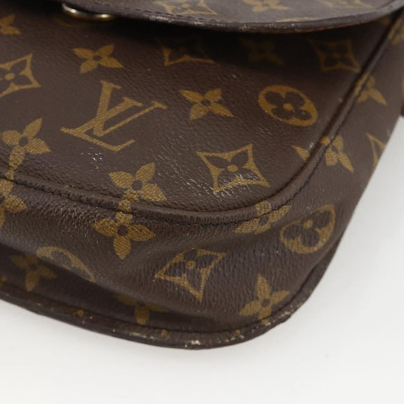LOUIS VUITTON Monogram Saint Cloud MM Shoulder Bag M51243 LV Auth YKZ1126