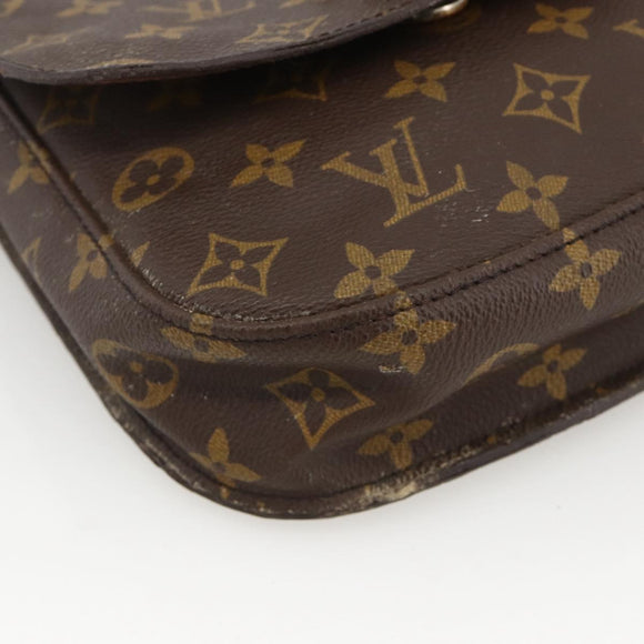 LOUIS VUITTON Monogram Saint Cloud MM Shoulder Bag M51243 LV Auth YKZ1126